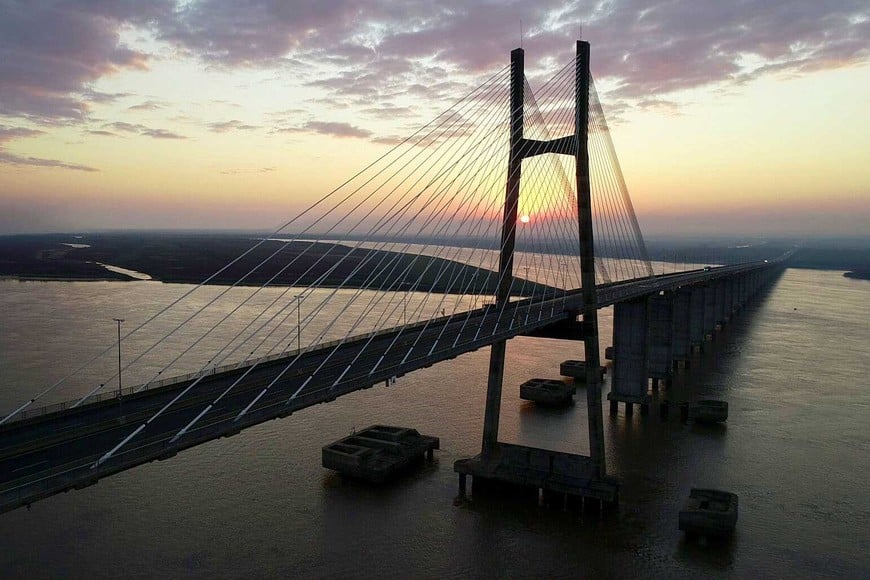 La conexión vial que une Rosario con Victoria (Entre Ríos). Foto: Fernando Nicola