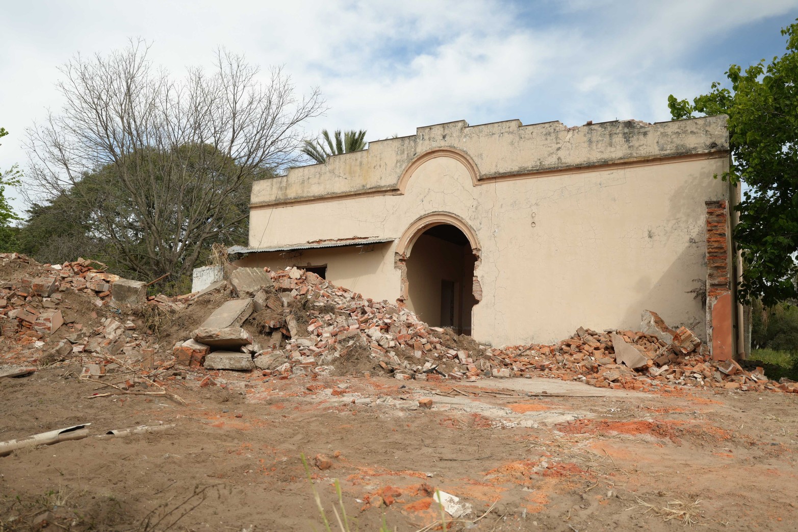 El municipio santafesino frenó la demolición del lugar.