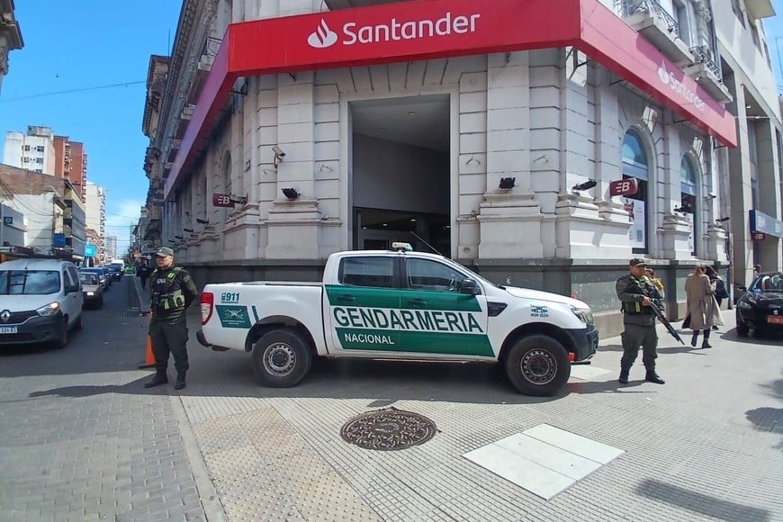 En busca de información, la Justicia Federal ordenó allanar tres sucursales bancarias de Santa Fe y San Jorge. Crédito: Prensa GNA