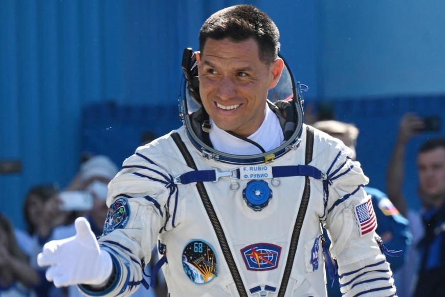 Frank Rubio, el astronauta estadounidense de origen salvadoreño.
