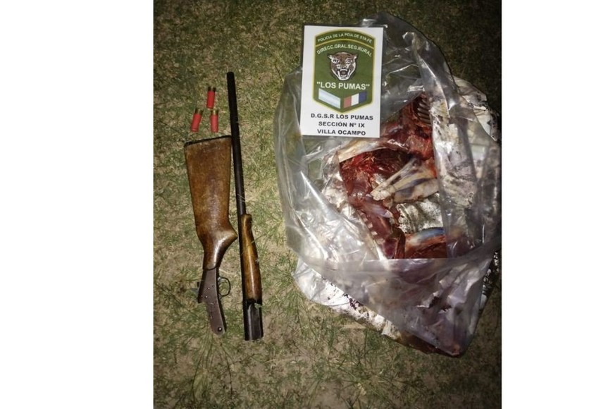 Personal de Seguridad Rural "Los Pumas" secuestró dos armas de fuego como resultado de patrullajes preventivos