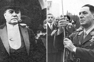 Hipólito Yrigoyen y Juan Domingo Perón. Dos enormes pulmones en la anatomía histórica argentina. Archivo El Litoral