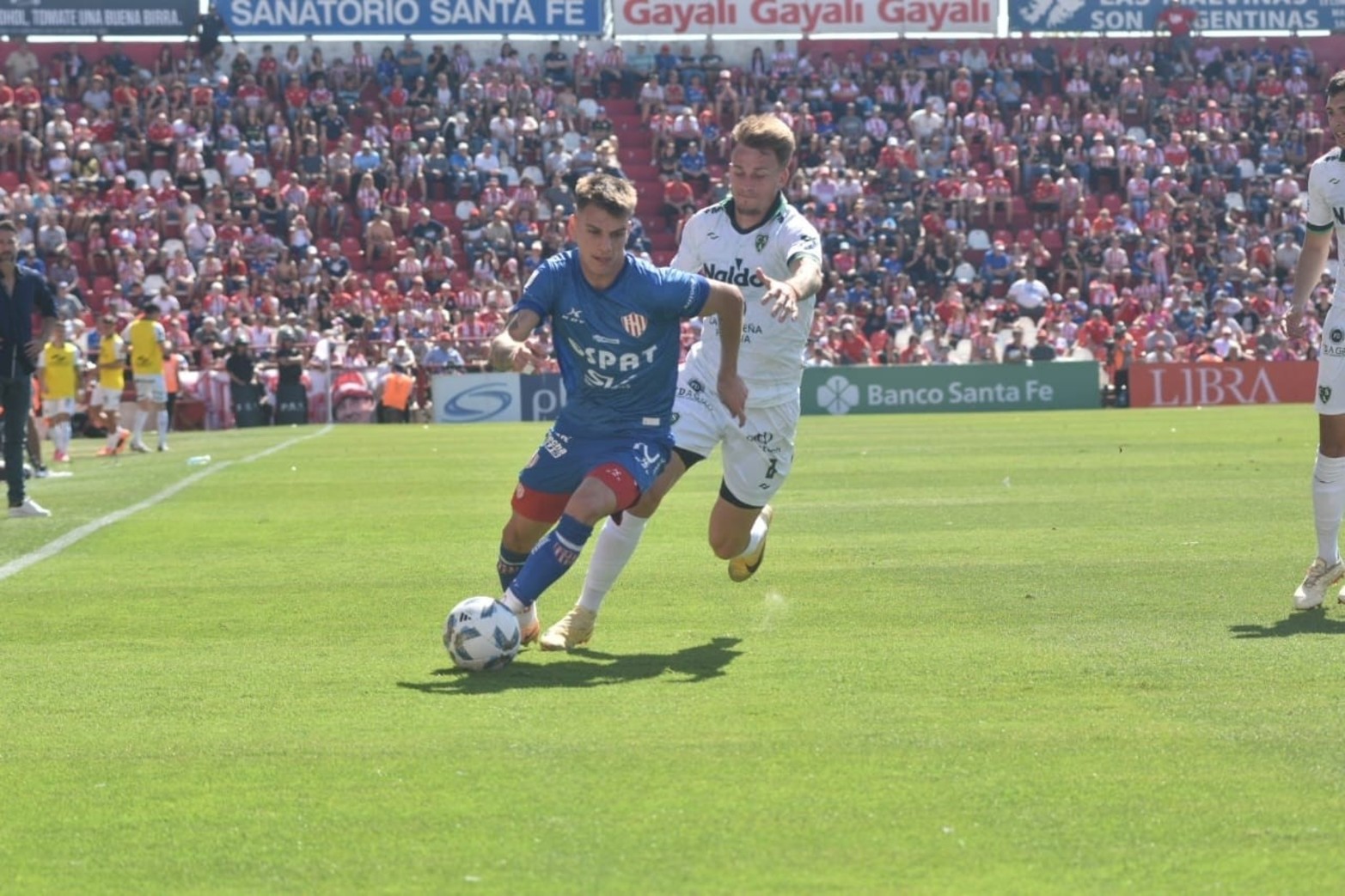 Unión venció a Sarmiento en el minuto inesperado.