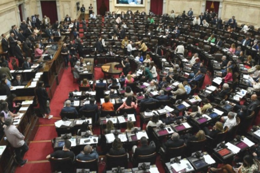 Cámara de Diputados de la Nación. Crédito: Juan Vargas / NA