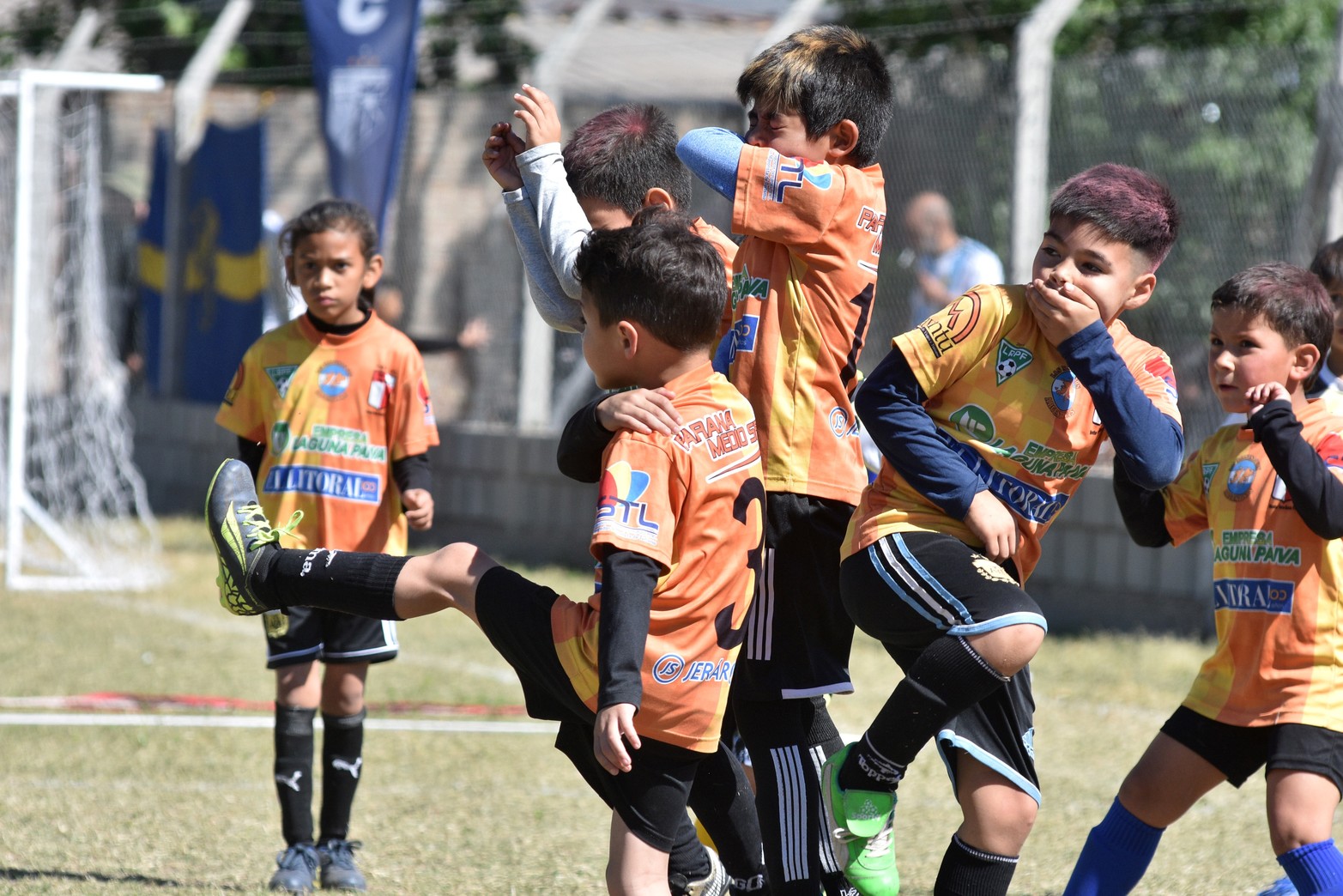 El torneo de fútbol infantil Lasallanito en su quinta edición. Comenzó hoy viernes y finaliza el domingo.