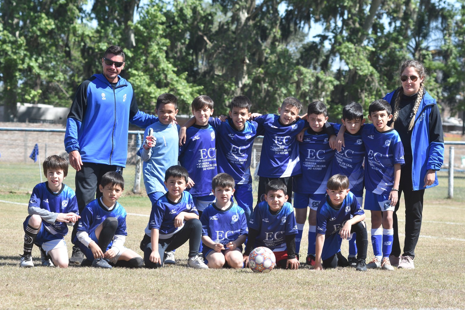 El torneo de fútbol infantil Lasallanito en su quinta edición. Comenzó hoy viernes y finaliza el domingo.