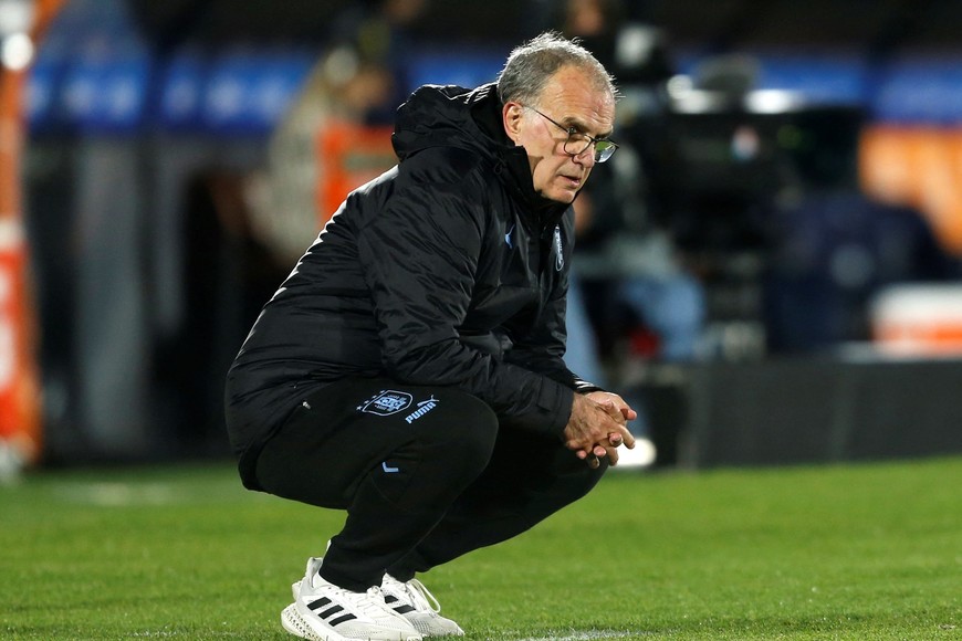 Soccer Football - World Cup - South American Qualifiers - Uruguay v Brazil - Estadio Centenario, Montevideo, Uruguay - October 17, 2023
Uruguay coach Marcelo Bielsa REUTERS/Andres Cuenca