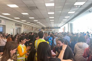 Algunos aterrizajes debieron reubicarse en Ezeiza.