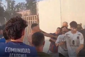 Lamentable episodio en el fútbol santafesino.