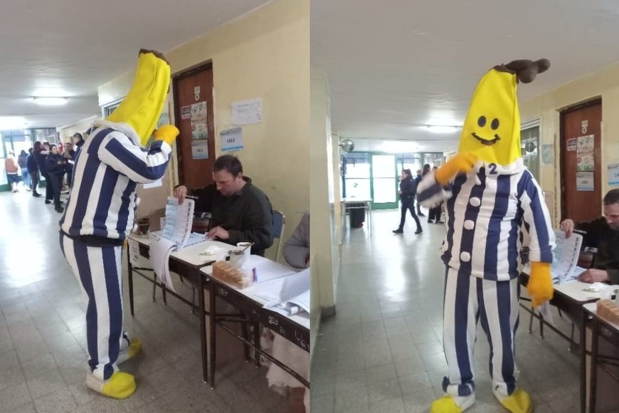 El voto del "Banana en Pijamas".
