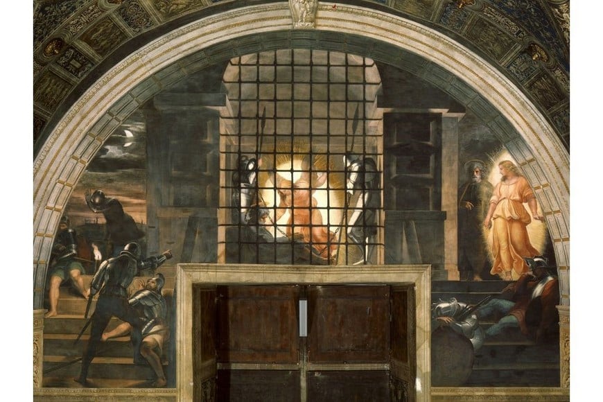 "La liberación de san Pedro". Foto: Museos Vaticanos
