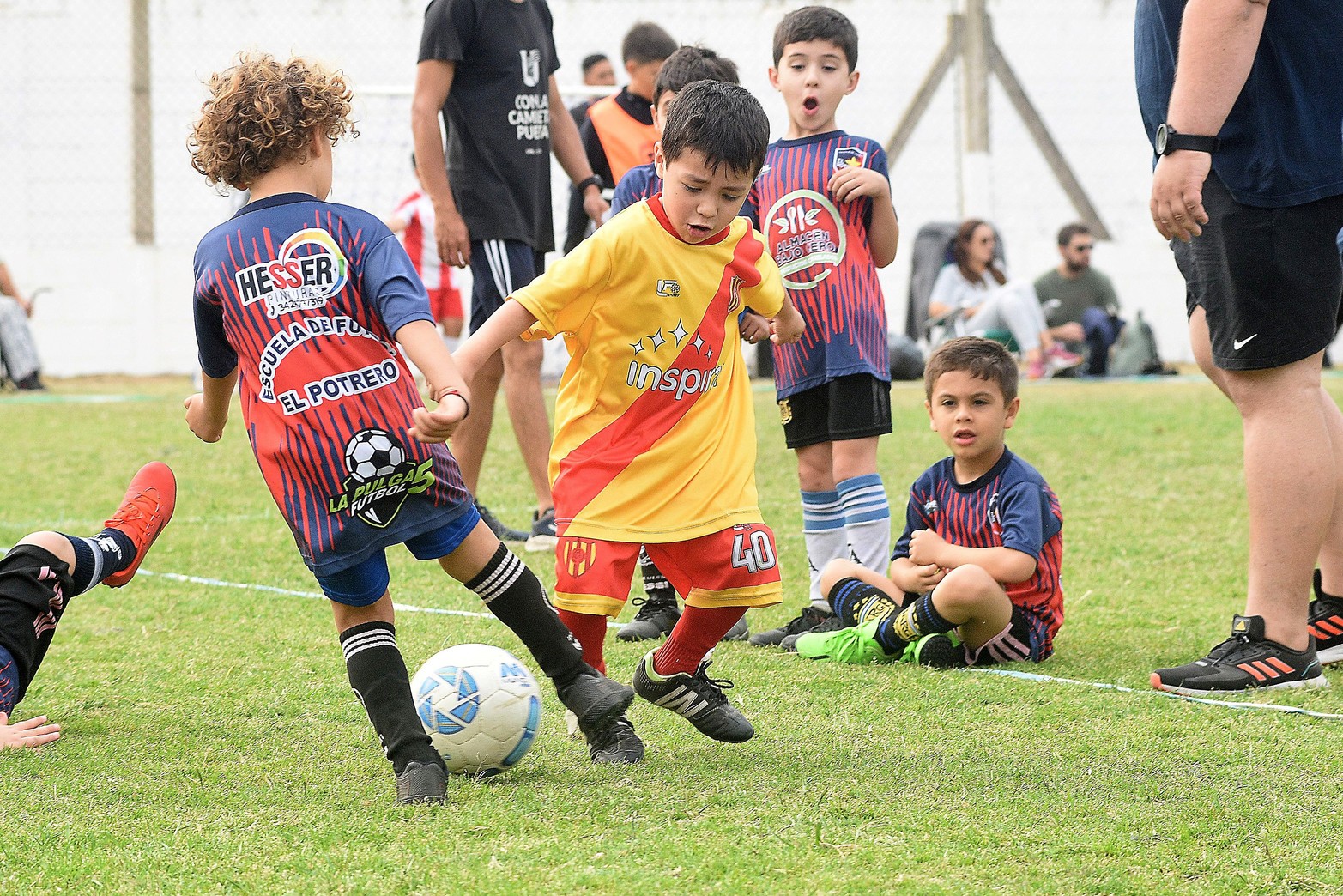 El predio Nery Pumpido, ubicado en el norte de la ciudad de Santa Fe, se convirtió en el escenario de la pasión y la emoción del fútbol infantil durante los Encuentros de Escuelitas de Fútbol.