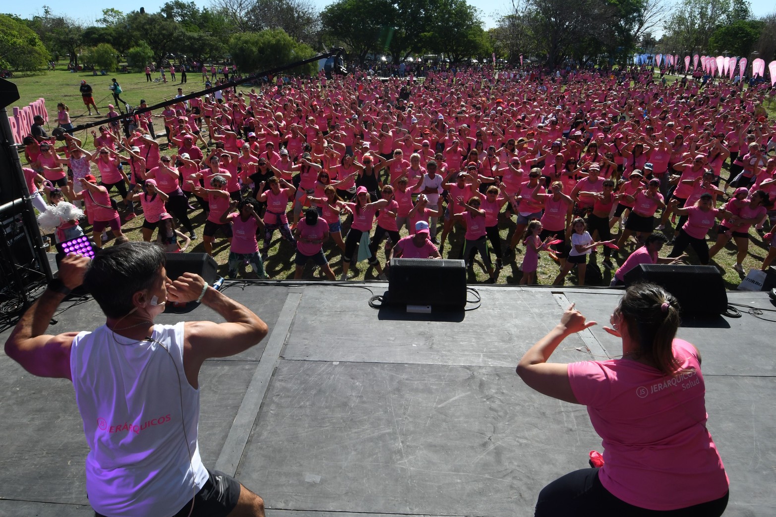 El Parque Federal se "viste de rosa" para concientizar sobre el cáncer de mama
El evento que promueve la prevención y la realización de exámenes médicos relacionados con esta enfermedad. 