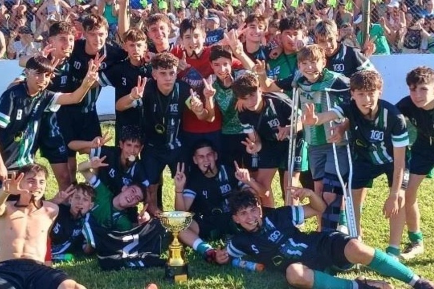 Jorge Newbery ganó 4 de cinco campeonatos de inferiores.