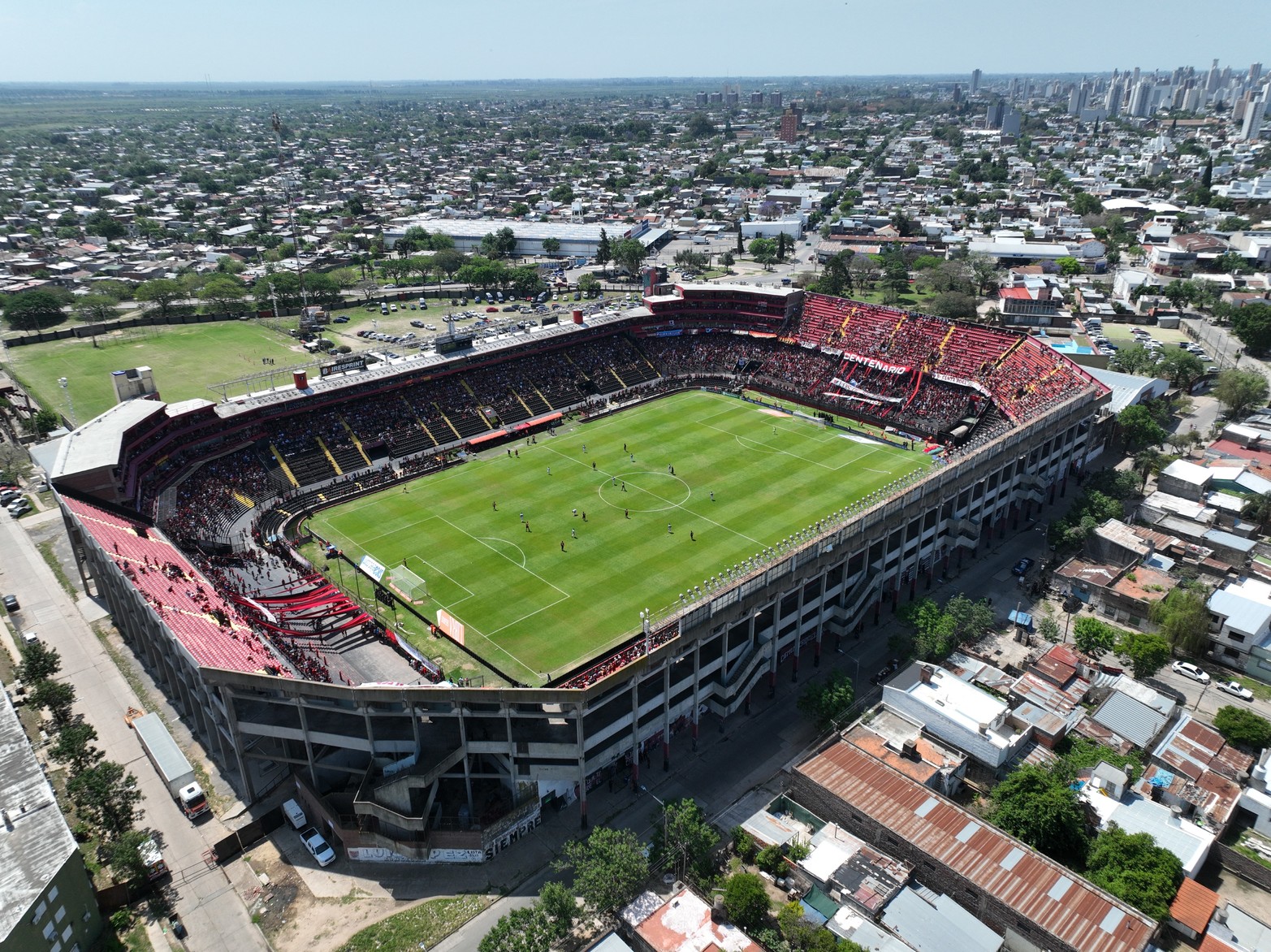 Desde el Brigadier López, sale algo de oxígeno para gran parte de la ciudad.