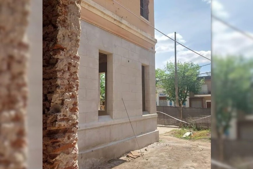 Recuperación del centenario edificio.