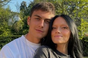 Paulo Dybala y Oriana Sabatini.