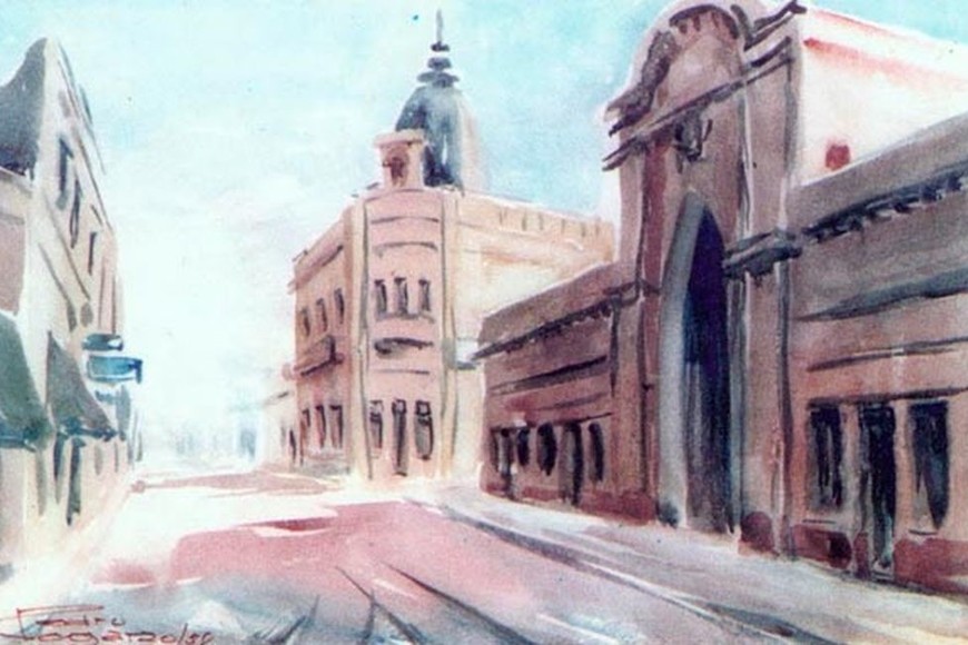 "Mercado Central de Santa Fe". Foto: Arte de la Argentina
