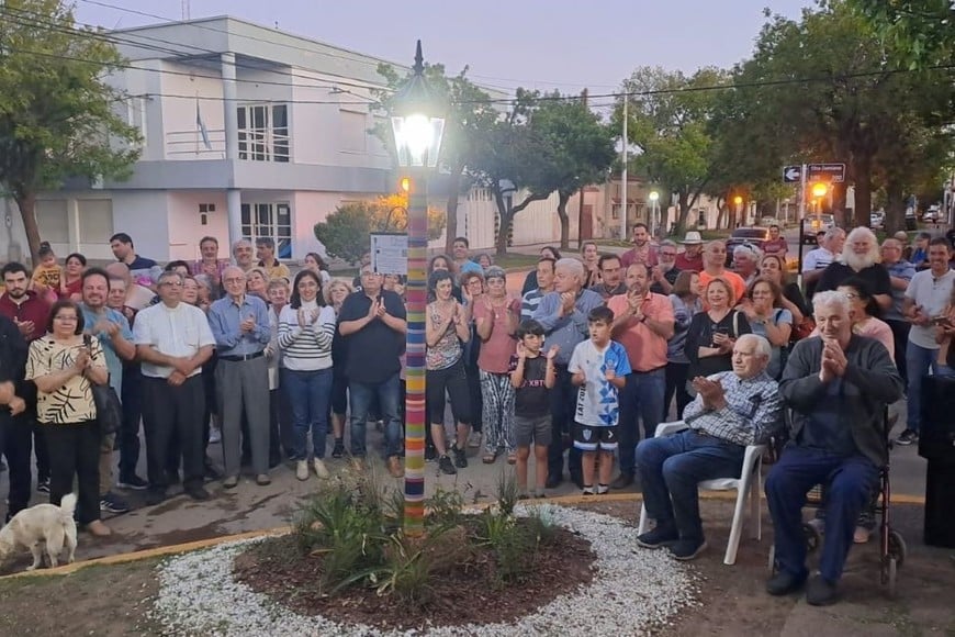 La presentación de la iniciativa en la localidad del departamento San Martín.