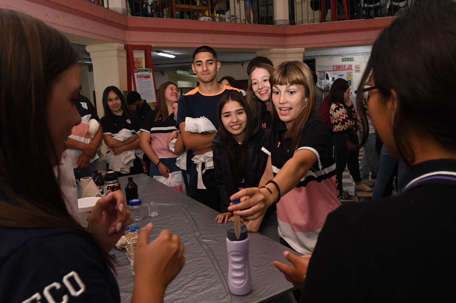 Los alumnos de colegios y escuelas disfrutaron del encuentro