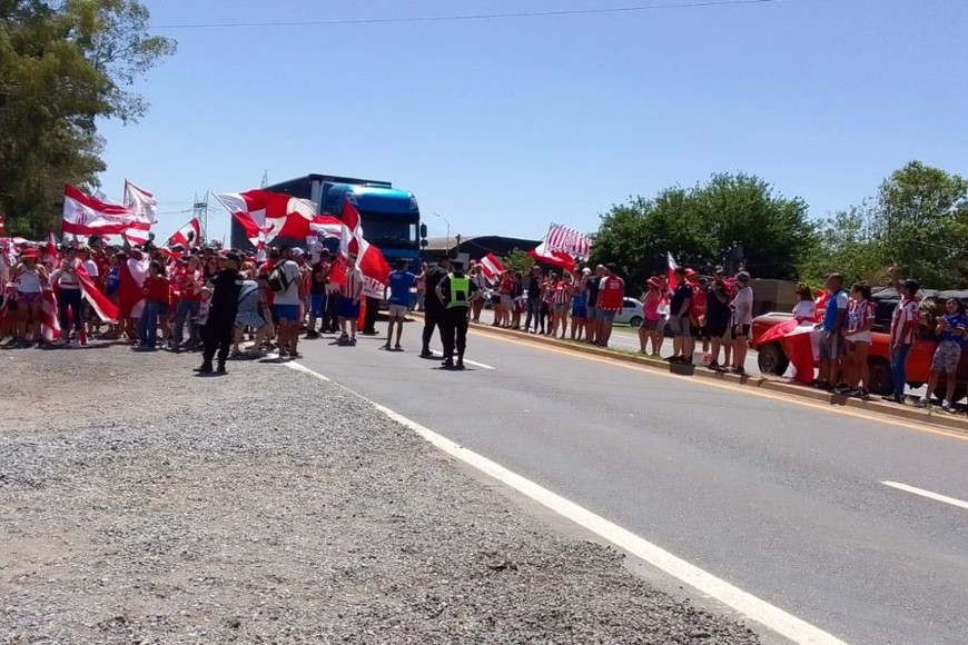 Impensado incidente, que afortunadamente no pasó a mayores.