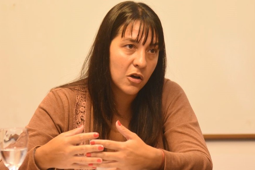 La investigación estuvo en manos de la fiscal Alejandra Del Río Ayala, que participó del debate junto a su colega Matías Broggi. Créditos: Manuel Fabatía