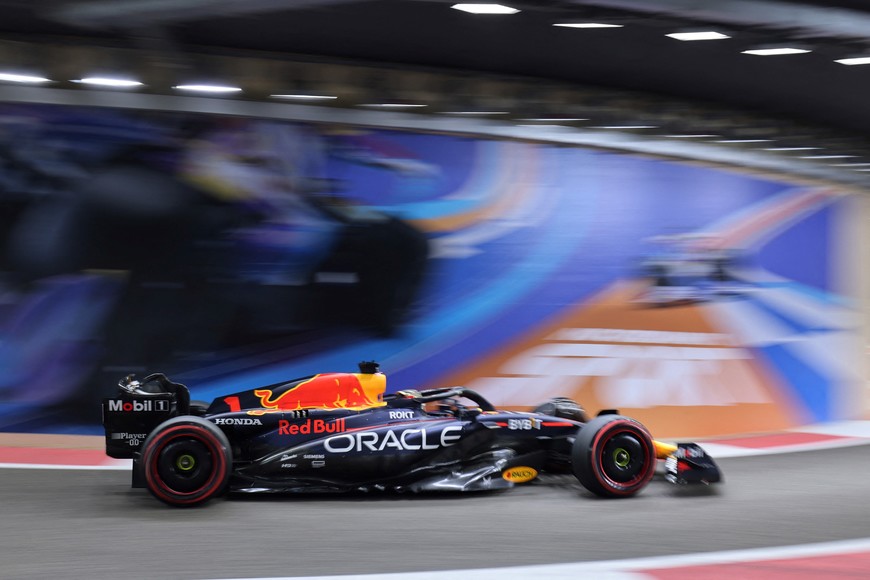 Formula One F1 - Abu Dhabi Grand Prix - Yas Marina Circuit, Abu Dhabi, United Arab Emirates - November 25, 2023
Red Bull's Max Verstappen in action during qualifying Pool via REUTERS/Ali.haider