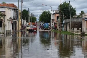 La localidad registra inundaciones desde hace 45 días.