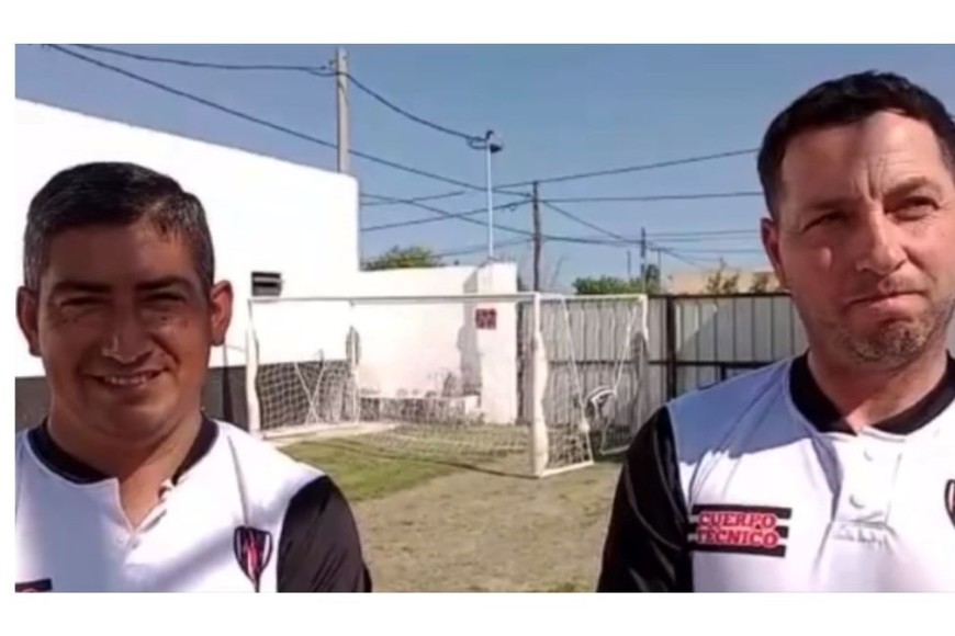 La dupla técnica. Crédito: Identidad Deportiva.