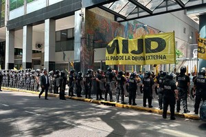 La organización comandada por Raúl Castells protestó esta semana en la secretaría de Trabajo. No hubo cortes de calle.