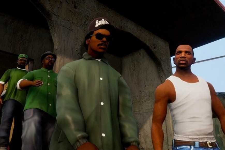 CJ, protagonista de GTA San Andreas, de los más afamados de la franquicia.