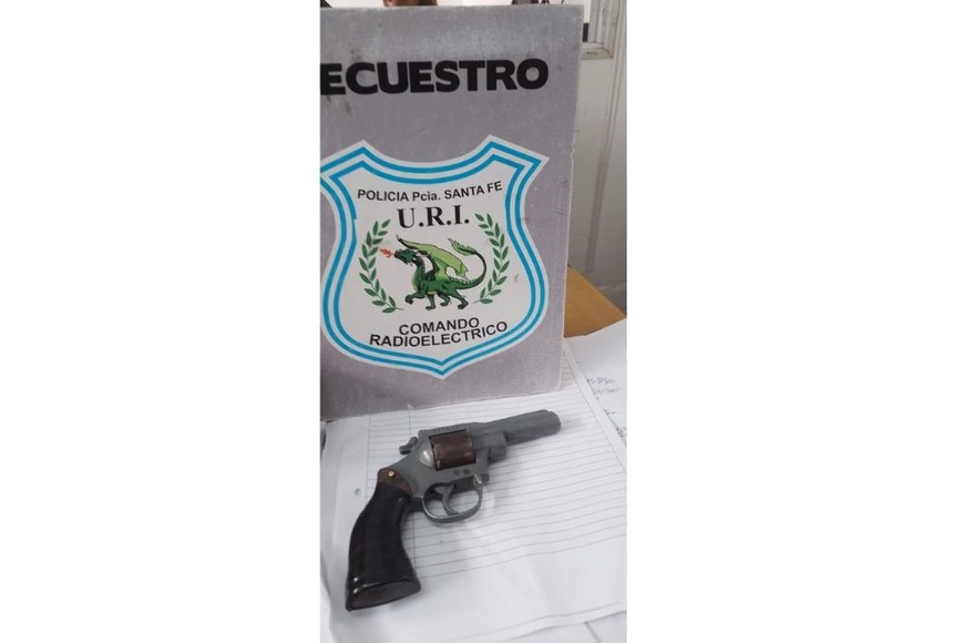 Se secuestro un revólver calibre 22 en la ciudad de Santa Fe