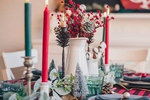 La cena de Nochebuena podrá ser al aire libre en la ciudad de Santa Fe. 