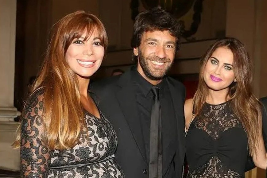 Ximena Capristo, Gustavo Conti y Silvina Luna formaron una gran amistad.