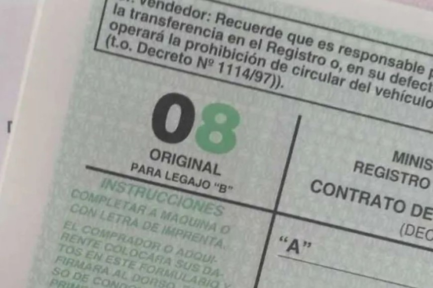 Uno de los cambios más destacados del DNU se centra en el Registro de Propiedad del Automotor.