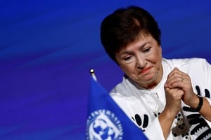 El pago fue el último previsto para este año, de acuerdo al cronograma vigente con el organismo multilateral de crédito que preside Kristalina Georgieva. Crédito: REUTERS.