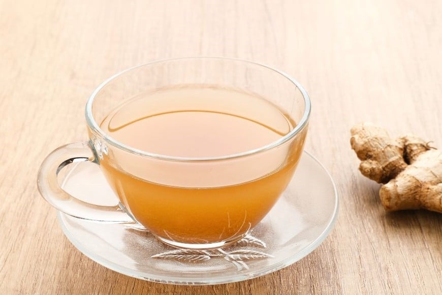 Al convertirlo en té se libera su contenido de gingerol,