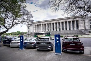 Parte del evento de test drive de BMW Group Argentina.