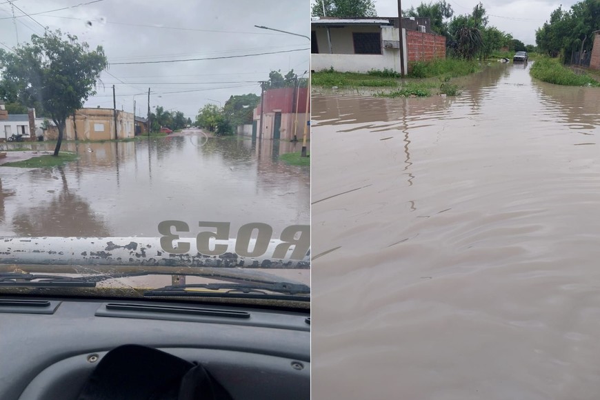 Las calles, desagües y cloacas de la ciudad colapsaron y el agua ingresó a un sinnúmero de viviendas.