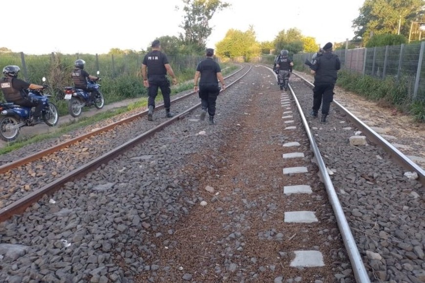 La policía realizó operativos durante todo el año 2023.