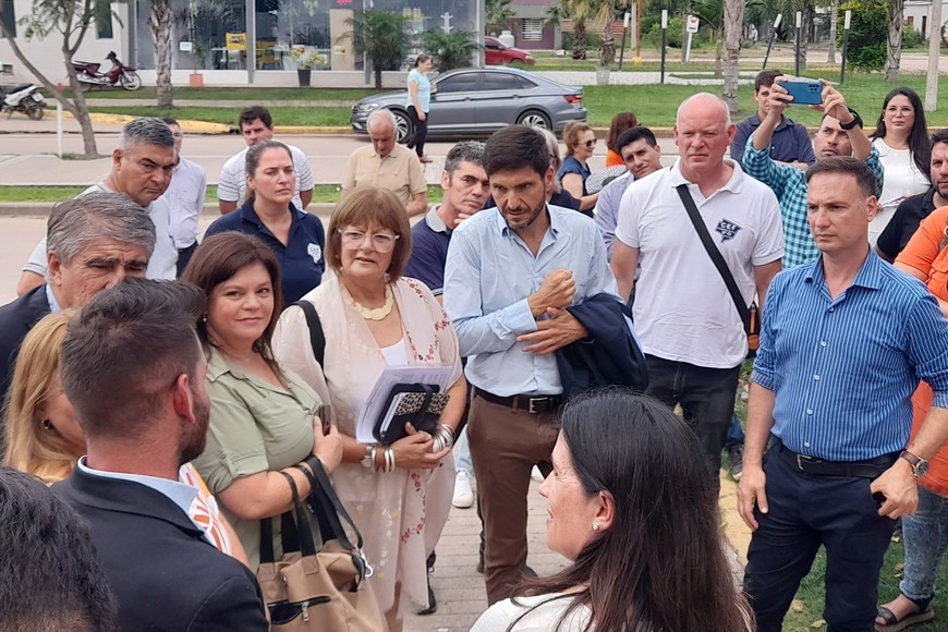 La visita del gobernador Pullaro a San Javier dejó un saldo positivo.
