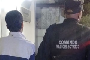 La detención fue efectuada por agentes del Comando Radioeléctrico.