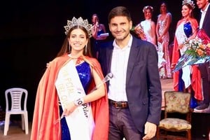 Como es tradición se llevó a cabo la elección de la Reina de la fiesta. Tal distinción recayó en la candidata de la localidad de Pilar, Delfina Castelli. Fue 1° Princesa, Sofía Bailetti de Sarmiento, y 2° Princesa, Loriana Wider de Humboldt.