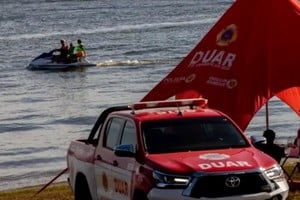 El hombre desaparecido no habría tenido puesto el chaleco salvavidas.