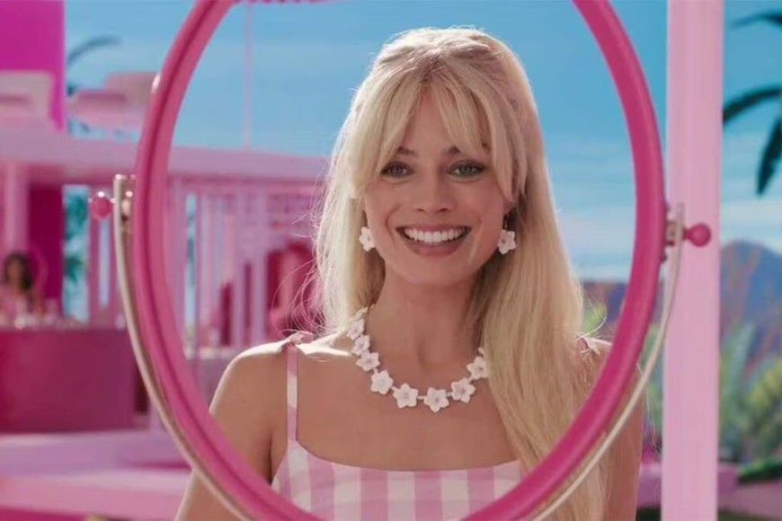 Margot Robbie en “Barbie”.