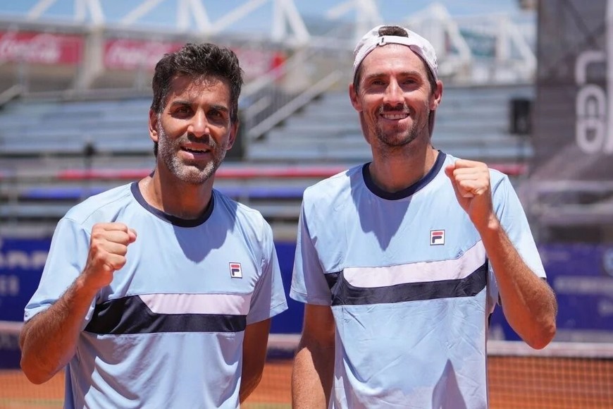 González y Molteni vienen de jugar juntos el Australian Open.