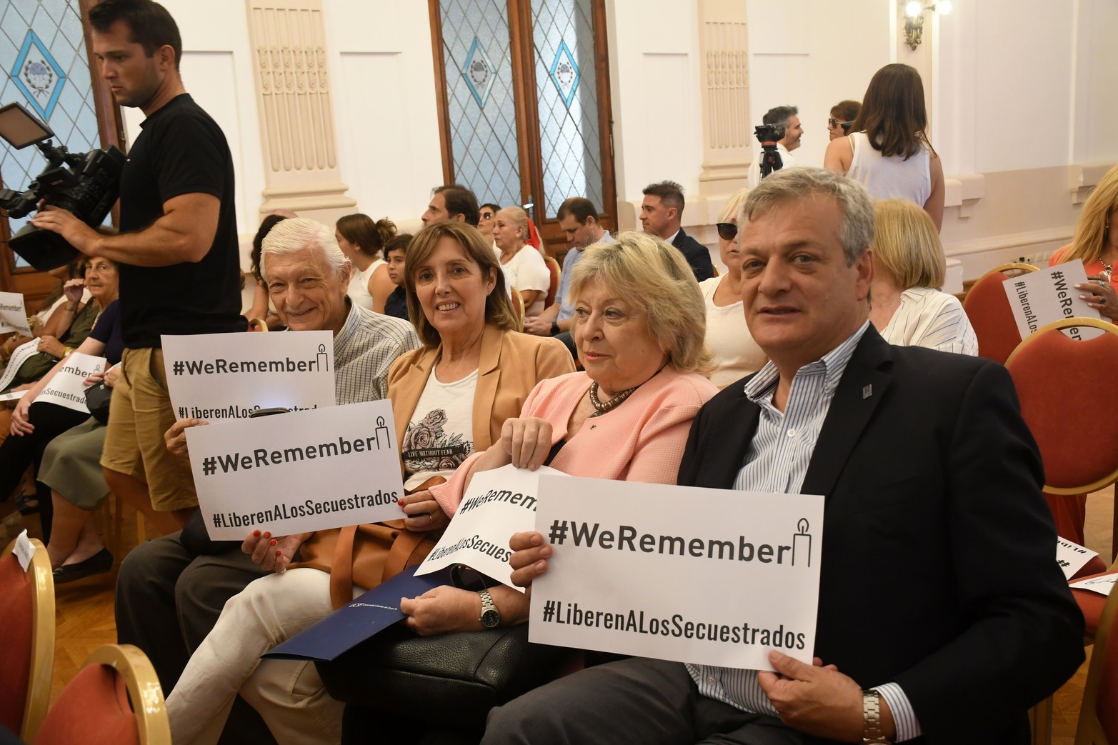 En el Salón Blanca de Casa de Gobierno se realizó un nuevo acto por el 79º Aniversario de la Liberación de Auschwitz.
