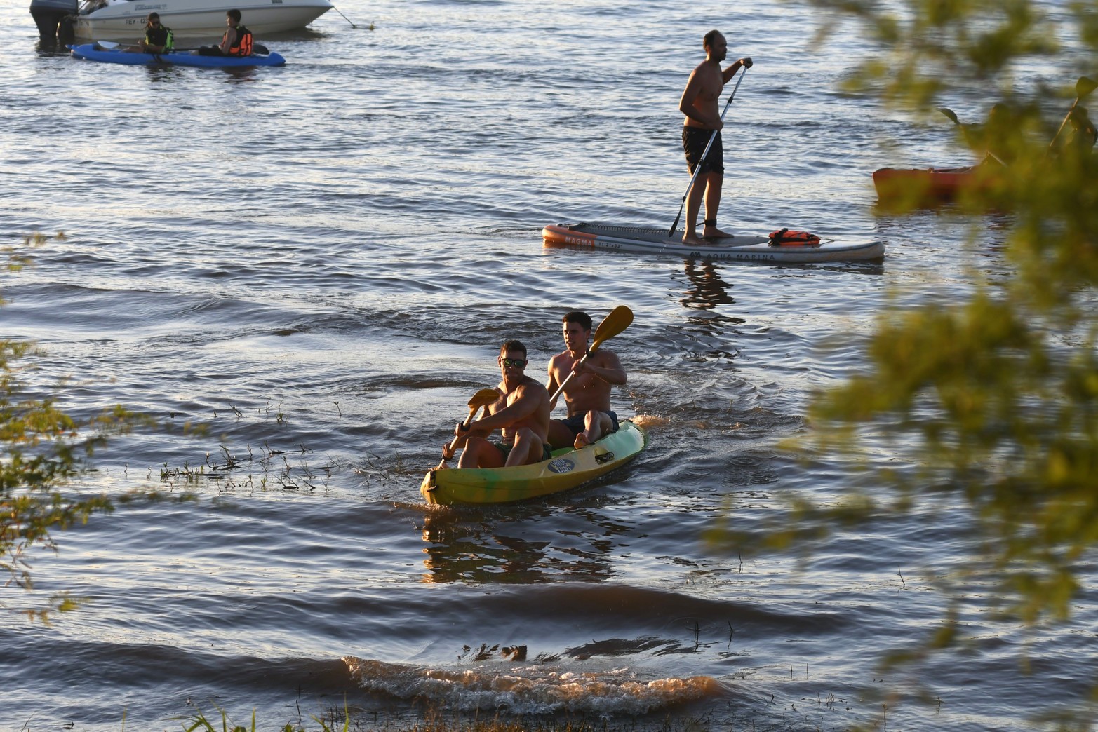 Kayak dobles. Las alternativas que hay para circular sobre el agua. 