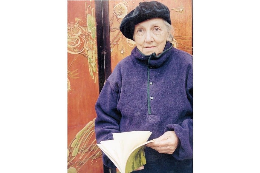 La poeta Beatriz Vallejos. Foto: Archivo El Litoral