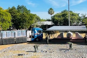 Las autoridades sospecharon por irregularidades en los precintos. Foto: Gendarmería